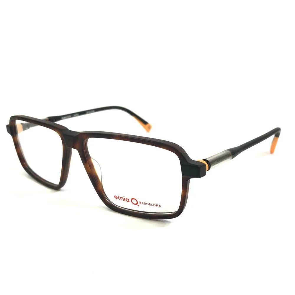 Etnia Barcelona Eyeglasses Frame FLAGSTAFF HVOG Havana Orange Full Rim 57-14-148